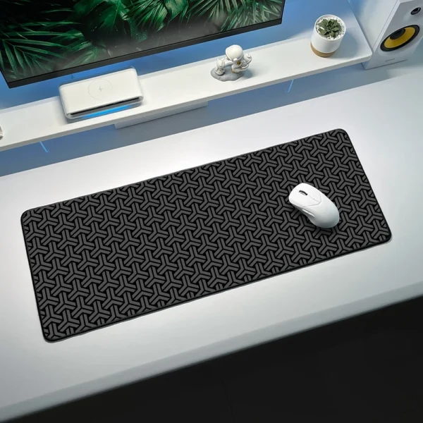 cn-11134207-7r98o-lnxysf37cae35a.webp Large Grey Brick Mousepads Stitched Edge Gaming Mouse Pad Non Slip Base Desk Mat 80x30 90x40 100x50 120x60cmx3mm