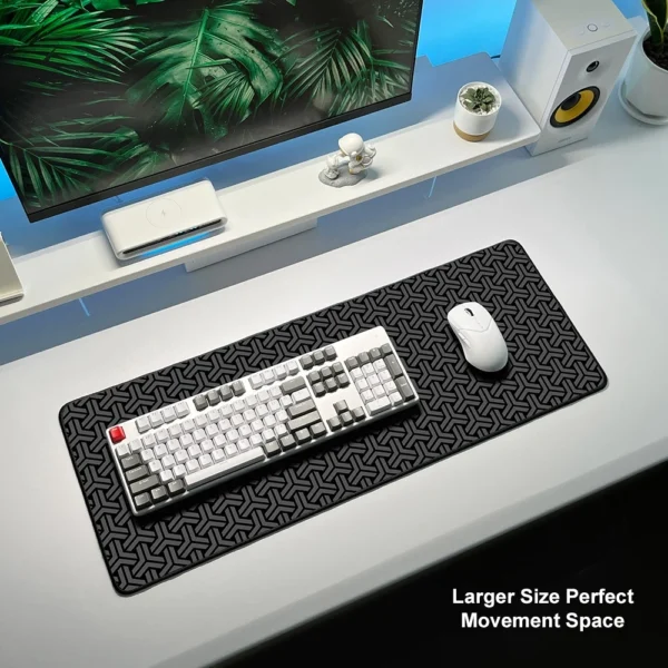 cn-11134207-7r98o-lnxysf37doyj4e.webp Large Grey Brick Mousepads Stitched Edge Gaming Mouse Pad Non Slip Base Desk Mat 80x30 90x40 100x50 120x60cmx3mm