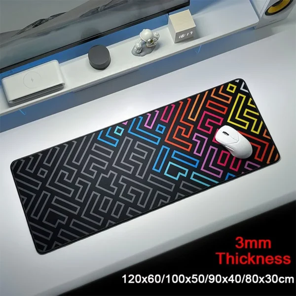 cn-11134207-7r98o-lqylvqfqdl9998.webp Large Mouse Pad with Stitched Edge Colorful Desk Mat Non Slip Base Mousepads 120x60cm 100x50cm 90x40cm 80x30cm