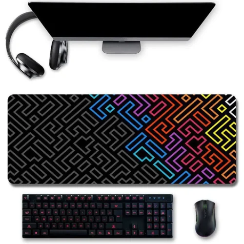 cn-11134207-7r98o-lr07elja2fvh91.webp Large Mouse Pad with Stitched Edge Colorful Desk Mat Non Slip Base Mousepads 120x60cm 100x50cm 90x40cm 80x30cm