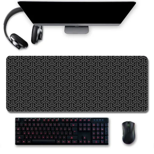 cn-11134207-7r98o-lr07s0qcp0h970.webp Large Grey Brick Mousepads Stitched Edge Gaming Mouse Pad Non Slip Base Desk Mat 80x30 90x40 100x50 120x60cmx3mm