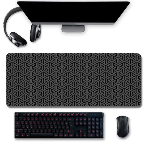 cn-11134207-7r98o-lr07s0qcp0h970.webp Large Grey Brick Mousepads Stitched Edge Gaming Mouse Pad Non Slip Base Desk Mat 80x30 90x40 100x50 120x60cmx3mm