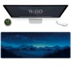 cn-11134207-7r98o-lrd74h1raajh06.webp Starry Night Sky Design Mousepads Large Mountain Mouse Pad with Non Slip Rubber Base 80x30 90x40 100x50 120x60cm