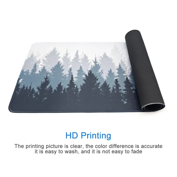 cn-11134207-7r98o-lrd74h1skn8t1f.webp Large Fog Misty Forest Mouse Pad Extended Gaming Mousepads with Non Slip Base Desk Mat 80x30 90x40 100x50cm 120x60cm