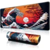 cn-11134207-7r98o-lrs88hk4or19d8.webp Japanese Sea Waves Mouse Pad Large Gaming Mousepads with Non Slip Rubber Base Keyboard Pad 80x30 90x40 100x50cm