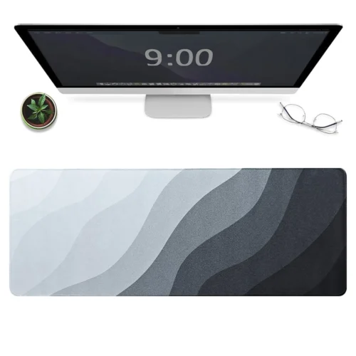 cn-11134207-7r98o-lvswmwdjcz1jf8.webp Large Gaming Mouse Pad Black White Background Pattern Mouse Mat Non Slip Rubber Base Desk Mat with Stitched Edges