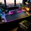 cn-11134207-7r98o-lx23b9pcwi1150.webp Large RGB Gaming Mousepads 14 Light Modes 4mm Thicken Soft LED Mouse Pad Anti Slip Keyboard Mat with Box 80x30 90x40cm