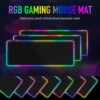 cn-11134207-7r98o-lx23b9pcxwlh7d.webp Large RGB Gaming Mousepads 14 Light Modes 4mm Thicken Soft LED Mouse Pad Anti Slip Keyboard Mat with Box 80x30 90x40cm