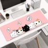 cn-11134207-7r98o-ly6dmwgsaquraa.webp Extended Large Pink Cute Kittens Cat Gaming Mouse Pad Non Slip Rubber Base Mousepad with Stitched Edges Desk Pad