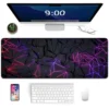 cn-11134207-7ras8-m5e9sxk94wtd71.webp Large Purple Ray Line Mouse Pad Extended Desk Mat with Stitched Edge Mousepads For Gaming and Office 100cm 90cm 80cm