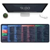 Large PC Office Spreadsheet Mouse Pad With Non Slip Base Mousepads For Gaming and Office 100cm   90cm   80cm