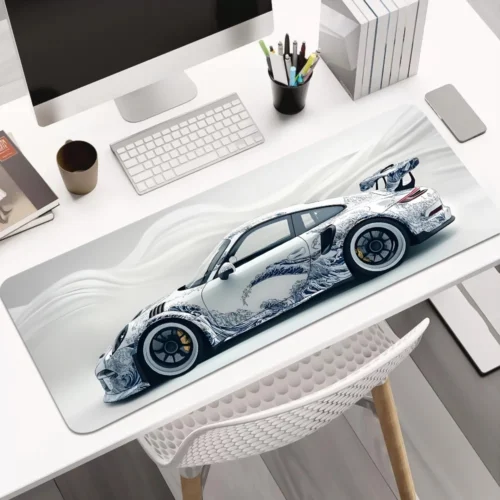 cn-11134207-7ras8-m9r1s20kvdte27.webp White Ukiyo e Style Sports Car Mouse Pad Large Gaming Mouse Mat with Non Slip Rubber Base Mousepads Keyboard Pad 80 90 100cm