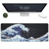 cn-11134207-7ras8-mdaf2dopc4gs8e.webp Blue Japanese Sea Wave Mouse Pad Large Gaming Mousepads with Non Slip Rubber Base Desk Mat 100x50cm 90x40cm 80x30cm