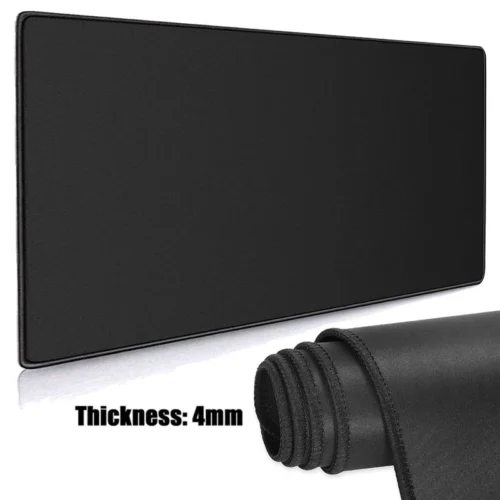 4mm Thicken Large Mouse Pad with Anti fray Stitching 80x30   90x40   100x40   100x50   120x50   120x60   140x60cm Gaming Mousepad