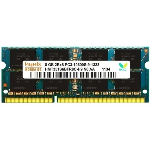 8 GB PC3 RAM mix Brand mix Speed 204 pin SO DIMM for Laptop 3 Months Warranty