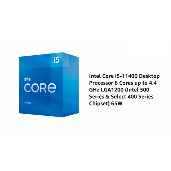 Intel  Core  i5 11400 11th Gen Processor Socket LGA1200 in Good working condition 3 Months Warranty