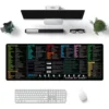 sg-11134201-7rep1-m8x6x31xfr1e07.webp Excel Shortcut Keys Mouse Pad Extended Large Office Spreadsheet Gaming Mousepads 80x30cm 90x40cm 100x50cm 120x60cm